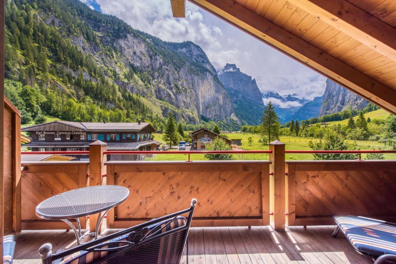 Apartment Lauberhorn, Luxury With Best Views 劳特布龙嫩 外观 照片
