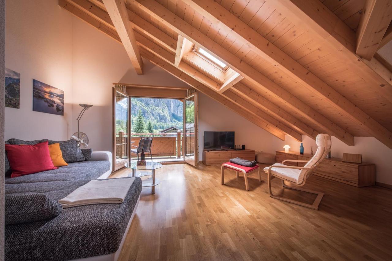 Apartment Lauberhorn, Luxury With Best Views 劳特布龙嫩 外观 照片