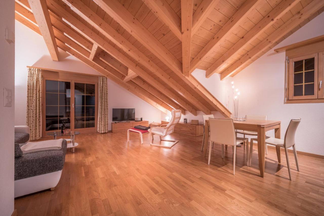 Apartment Lauberhorn, Luxury With Best Views 劳特布龙嫩 外观 照片