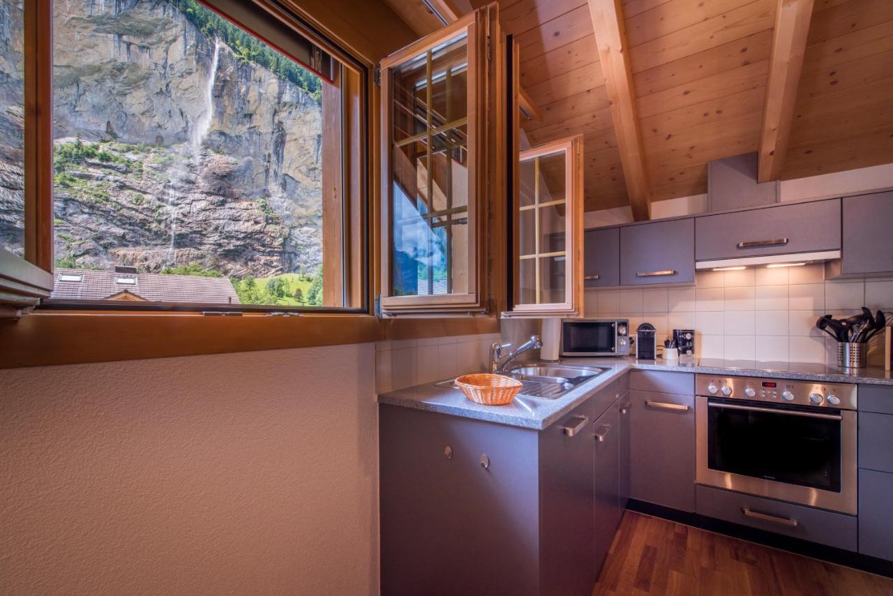 Apartment Lauberhorn, Luxury With Best Views 劳特布龙嫩 外观 照片
